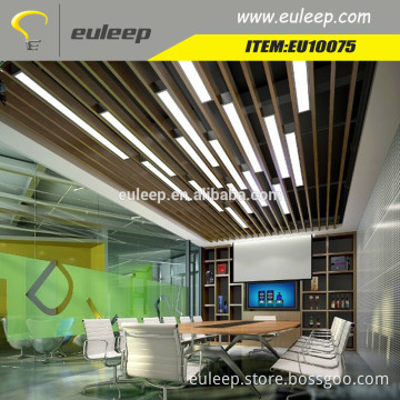 EU10075 led pendant light, office lighting, linkable led linear light 1200 2400mm 36w 48w 50w 60w